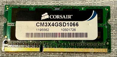 CORSAIR — 4GB DDR3 SODIMM