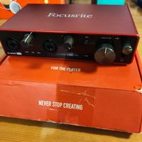 Scarlett 4i4 3rd gen NON FUNZIONANTE