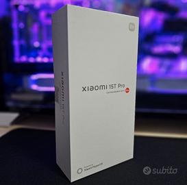 Xiaomi 15T Pro 12/1024 GB (1 TB) Nero Black NUOVO