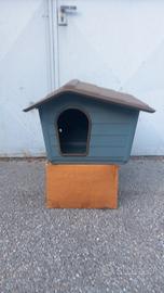 casetta per cani di piccola taglia e gatti 