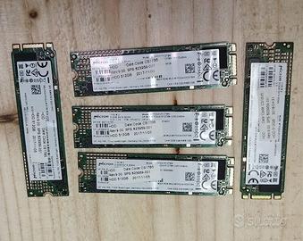 5 pezzi - SSD 512gb M2 - testati