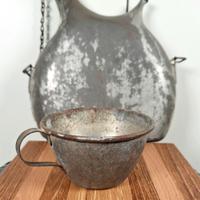 bicchiere borraccia francese ww1 no elmetto adrian