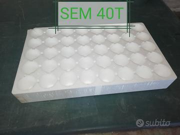 10 Seminiere da 40 a 66 fori