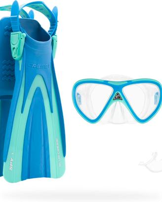 Set Maschera Snorkel Cressi Bambini S-M