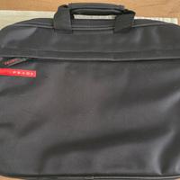 Borsa con tracolla e porta notebook con tracolla