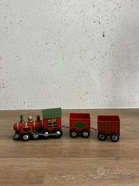 Trenino di Natale in ferro
