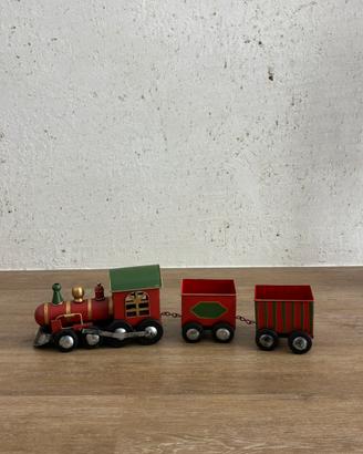 Trenino di Natale in ferro