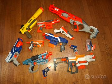 Nerf pistole giocattolo 