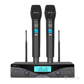 Sistema microfonico wireless G-MARK, set di microf