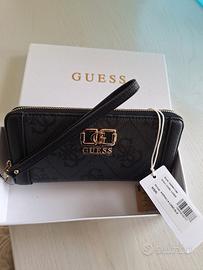portafoglio a pochette guess