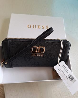 portafoglio a pochette guess