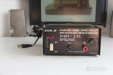BREMI Alimentatore Stabilizzato BRS 29 - 5/15V -