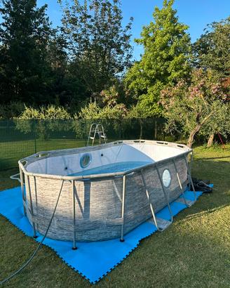Piscina fuori terra Bestway Swimvista 488x305x107