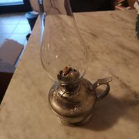 Lume in peltro (Stagno 95%)