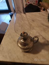 Lume in peltro (Stagno 95%)