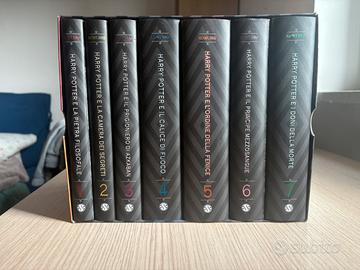 cofenetto di tutti i libri di harry potter