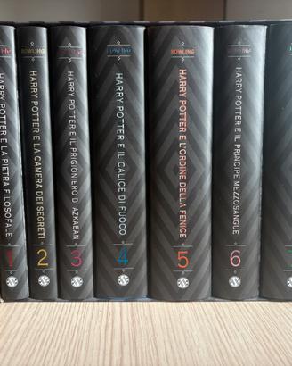 cofenetto di tutti i libri di harry potter