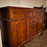 Credenze classiche legno massello noce