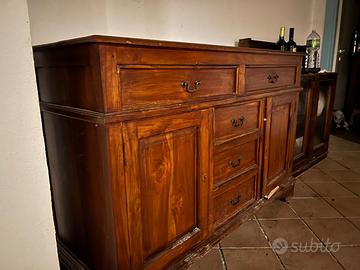 Credenze classiche legno massello noce