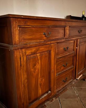 Credenze classiche legno massello noce