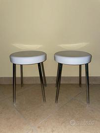 CARRARA & MATTA S 501  2 SGABELLI DA BAGNO VINTAGE