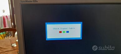 monitor LCD  Samsung  syncmaster 920n  vintage 