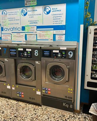 Disponibili lavanderia self