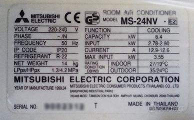 Mitsubishi Electric Clima - Climatizzatore