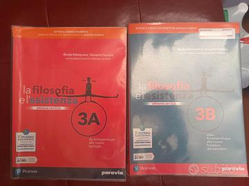 Libro La filosofia e l'esistenza 3A e 3B