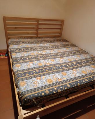 letto matrimoniale Ikea basic 