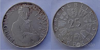 AUSTRIA 1966 ARGENTO PESO 13g FERDINANDO