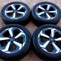 cerchi e gomme nuove 18 originali nissan