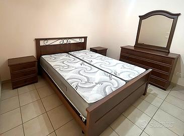 Camera da letto completa-Armadio-ComòComodini-Rete