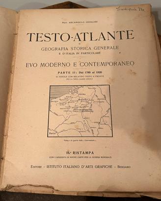 Atlante scolastico antico