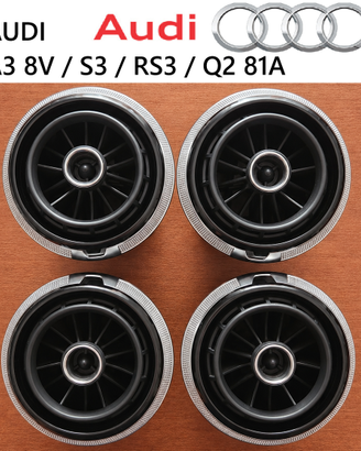 BOCCHETTE ARIA CRUSCOTTO AUDI A3 8V S3 RS3 Q2 81A