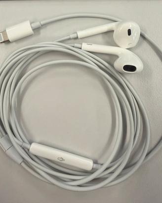 Auricolari Cuffie Apple EarPods Lightning original
