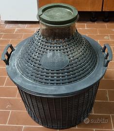 Damigiana a collo largo da 25 litri