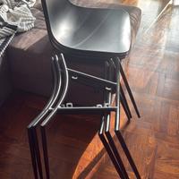  4 sedie nuove per interno o esterno 