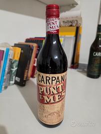 Carpano Punt e Mes 1L anni 80 vintage