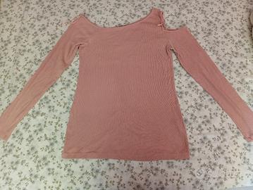 top da donna a maniche lunghe 