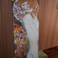 Quadro grande stampa su tela di Gustav Klimt.