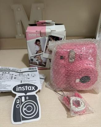 Fotocamera istantanea Fujifilm Instax Mini 9 rosa.