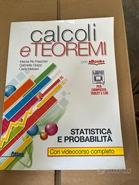 Libro “calcoli e teoremi statistica e probabilita”