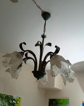 Lampadario 5 luci