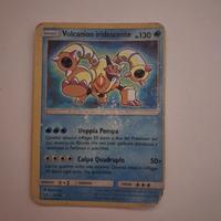 carta pokemon volcanion iridescente