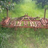 Estirpatore a molle + erpice coltivatore