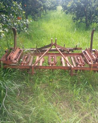 Estirpatore a molle + erpice coltivatore