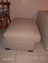 pouf ciniglia grigio