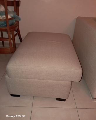 pouf ciniglia grigio