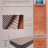 Materasso in water foam 90x190x11 nuovo